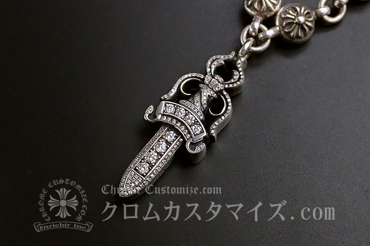 カスタム事例詳細 | クロムハーツ（chrome hearts）にダイヤモンド