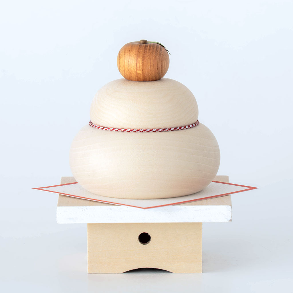 木工房千舟｜大きいおそなえドリ（お正月飾り台付き） COMFOTA 北欧雑貨店