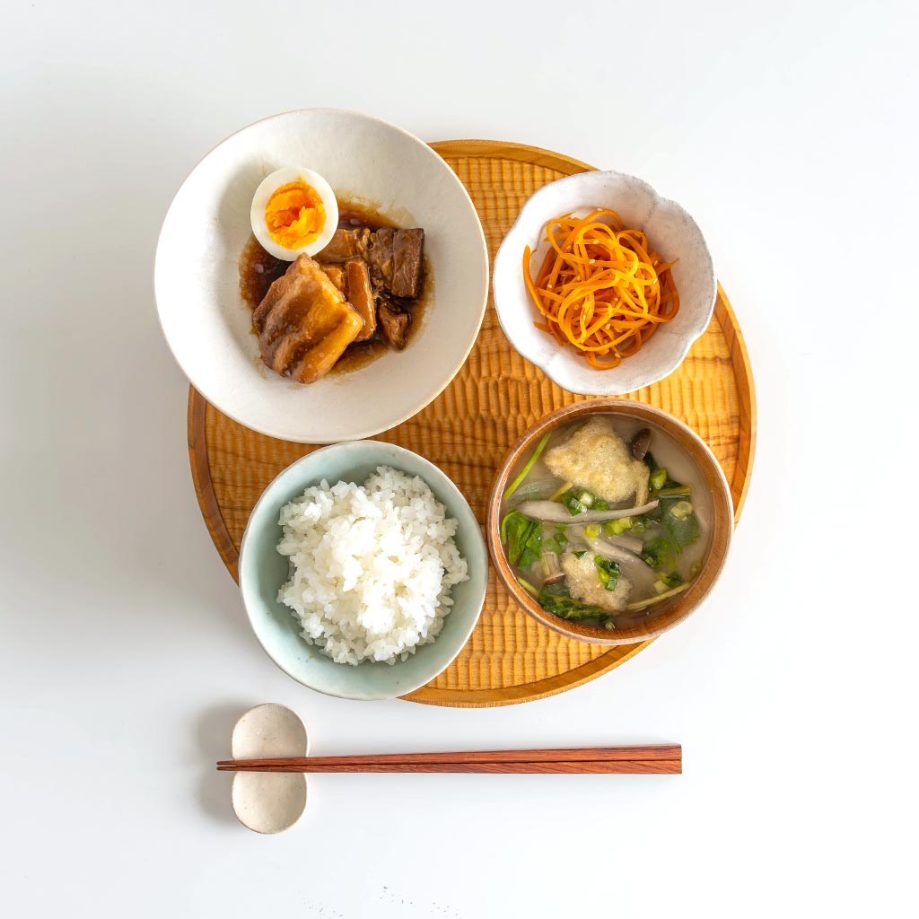 ✾鹿児島睦✾【2個セット】木製ナチュラル御膳・おぼん・プレート