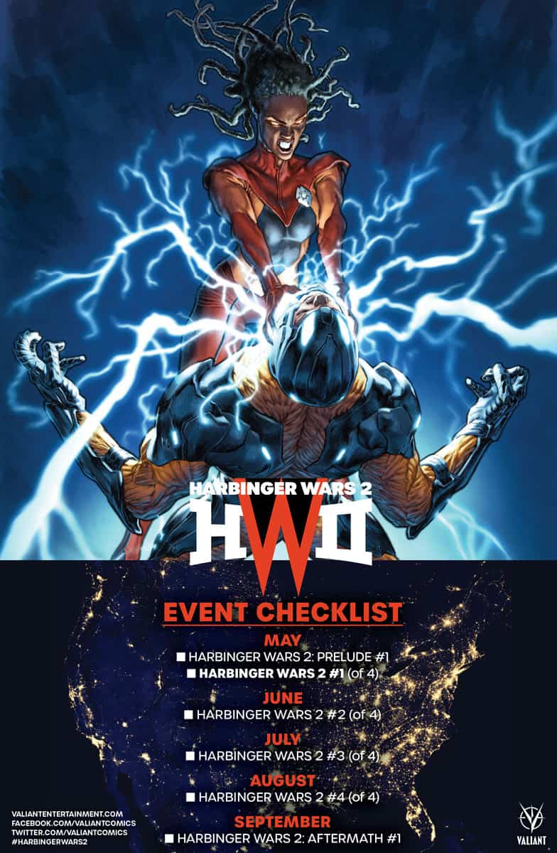 FIRST WATCH: VALIANT Presents the HARBINGER WARS COMPENDIUM