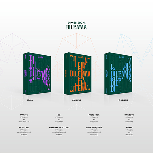 DIMENSION : DILEMMA [3形態セット（SCYLLA / ODYSSEUS / CHARYBDIS