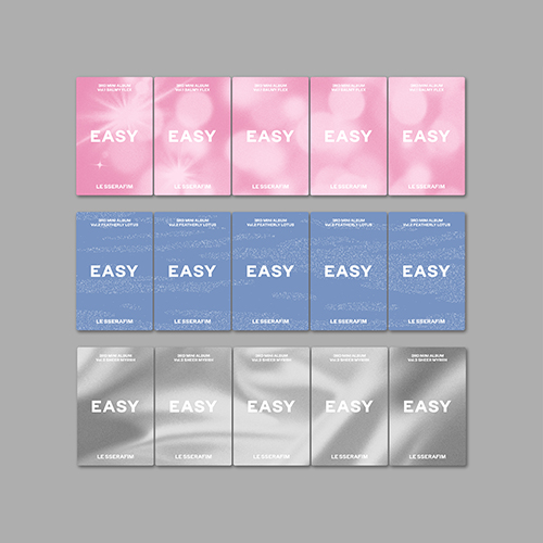 EASY [3形態セット][CD] - LE SSERAFIM - UNIVERSAL MUSIC JAPAN