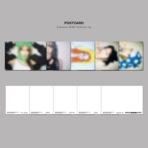 EASY(COMPACT ver.) [5形態セット][CD] - LE SSERAFIM - UNIVERSAL