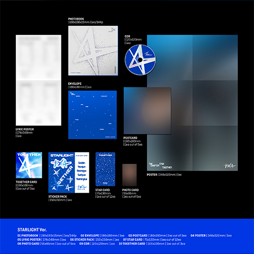 The Star Chapter: TOGETHER [3形態セット][CD] - TOMORROW X TOGETHER