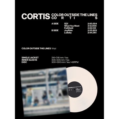 COLOR OUTSIDE THE LINES [Vinyl][アナログ] - CORTIS - UNIVERSAL