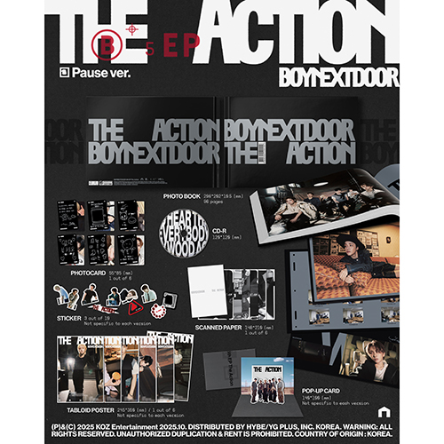 The Action [単品ランダム][CD] - BOYNEXTDOOR - UNIVERSAL MUSIC JAPAN