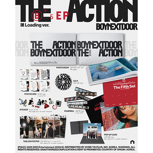 The Action [単品ランダム][CD] - BOYNEXTDOOR - UNIVERSAL MUSIC JAPAN