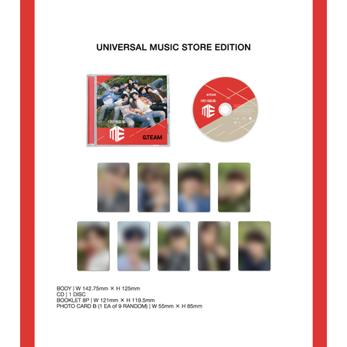 First Howling : ME [UNIVERSAL MUSIC STORE盤][CD] - &TEAM