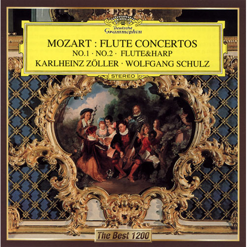 モーツァルト：フルート協奏曲第1番＆第2番、フルートとハープのための
