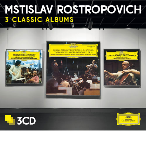 ムスティスラフ・ロストロポーヴィチ~3 Classic Albums [直輸入盤