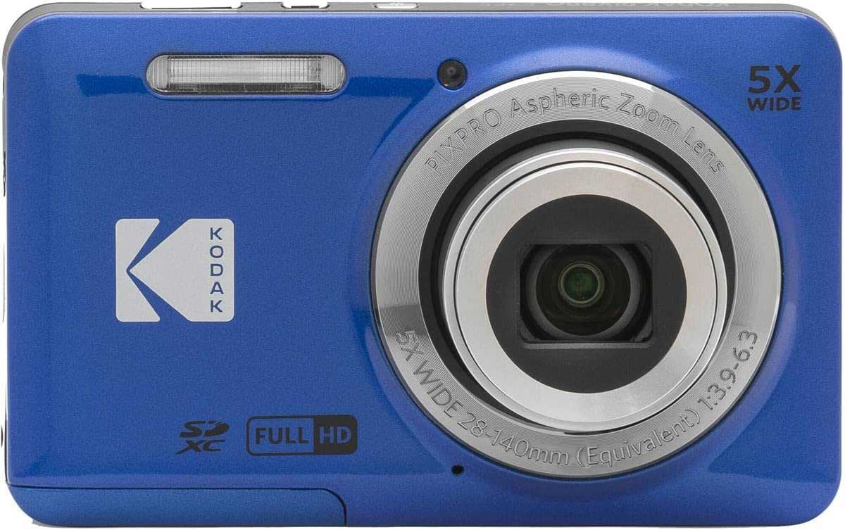 Kodak PIXPRO FZ55 Point and Shoot Digital Camera in Blue | Abt
