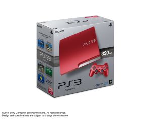 PlayStation3:スカーレット・レッド(320GB)(CECH3000BSR) 中古ゲーム