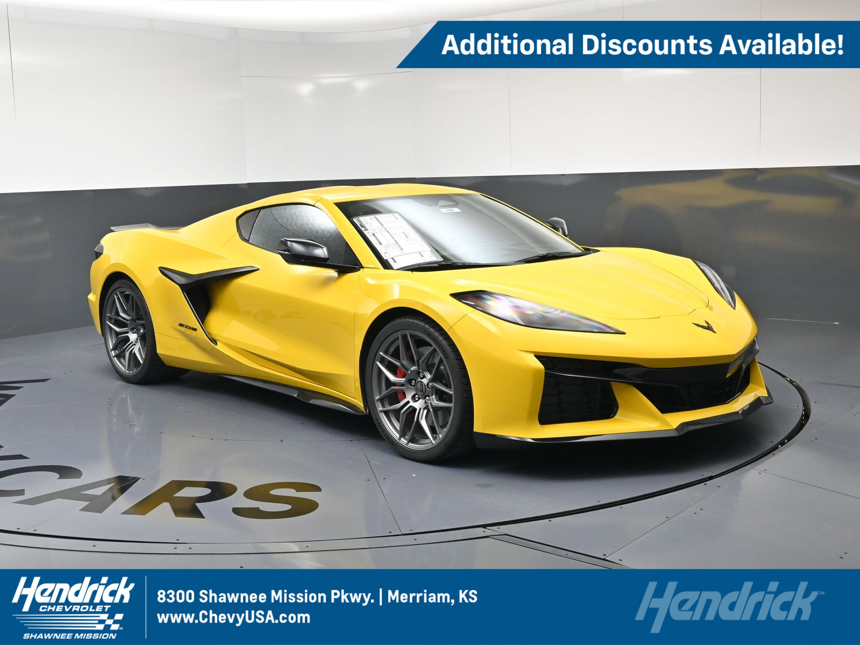 New 2026 Chevrolet Corvette Z06 1LZ Convertible in Merriam #T00387