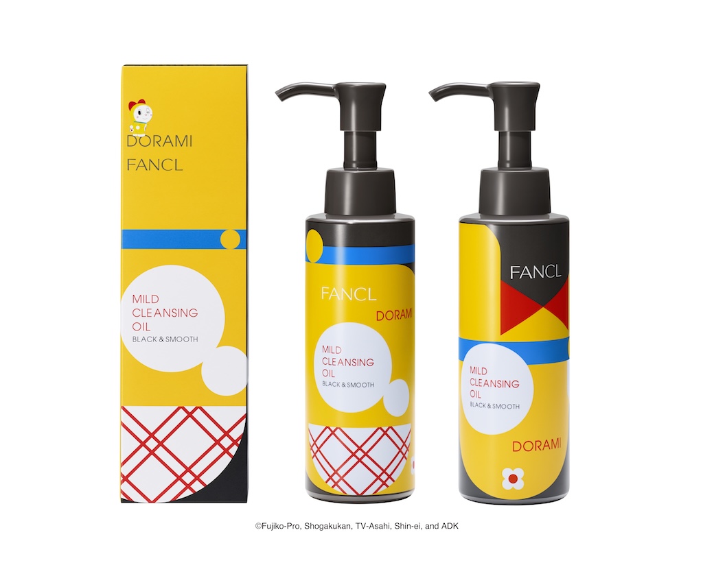 ドラえもん」デザインのクレンジング＆洗顔がファンケルから登場
