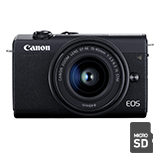 Canon EOS M200 EF-M15-45 IS STM レンズキット ブラック SDカード付