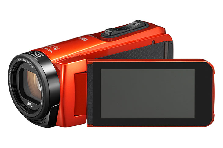JVC ハイビジョンメモリームービー Everio R GZ-RX680 オレンジ【SD