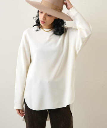ダブルクロスプルオーバー | Whim Gazette(ウィム ガゼット)レディース