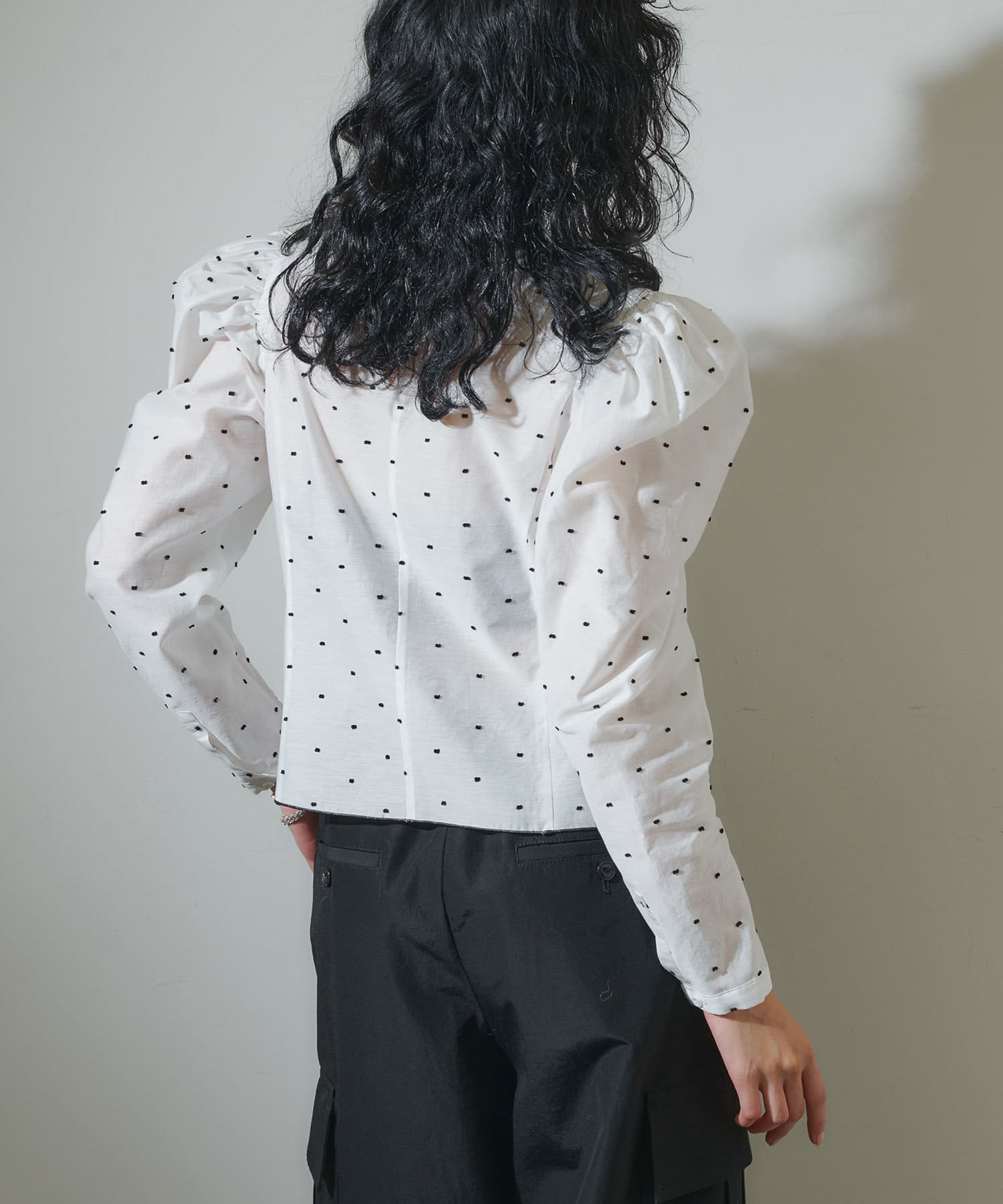 GEMINI】ドットブラウス | Whim Gazette(ウィム ガゼット)レディース