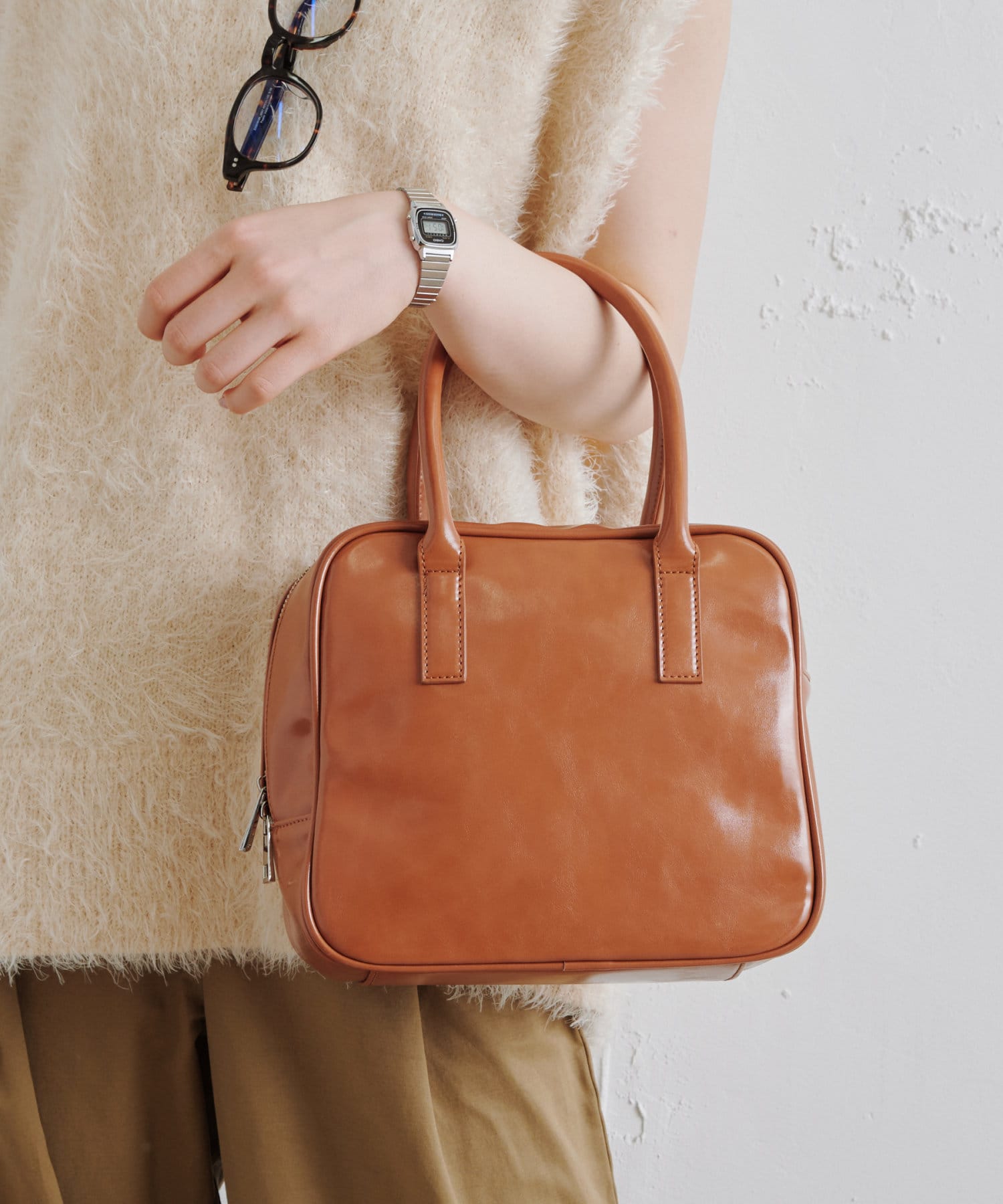 ≪大容量≫エナメル2WAYBAG | CIAOPANIC TYPY(チャオパニックティピー