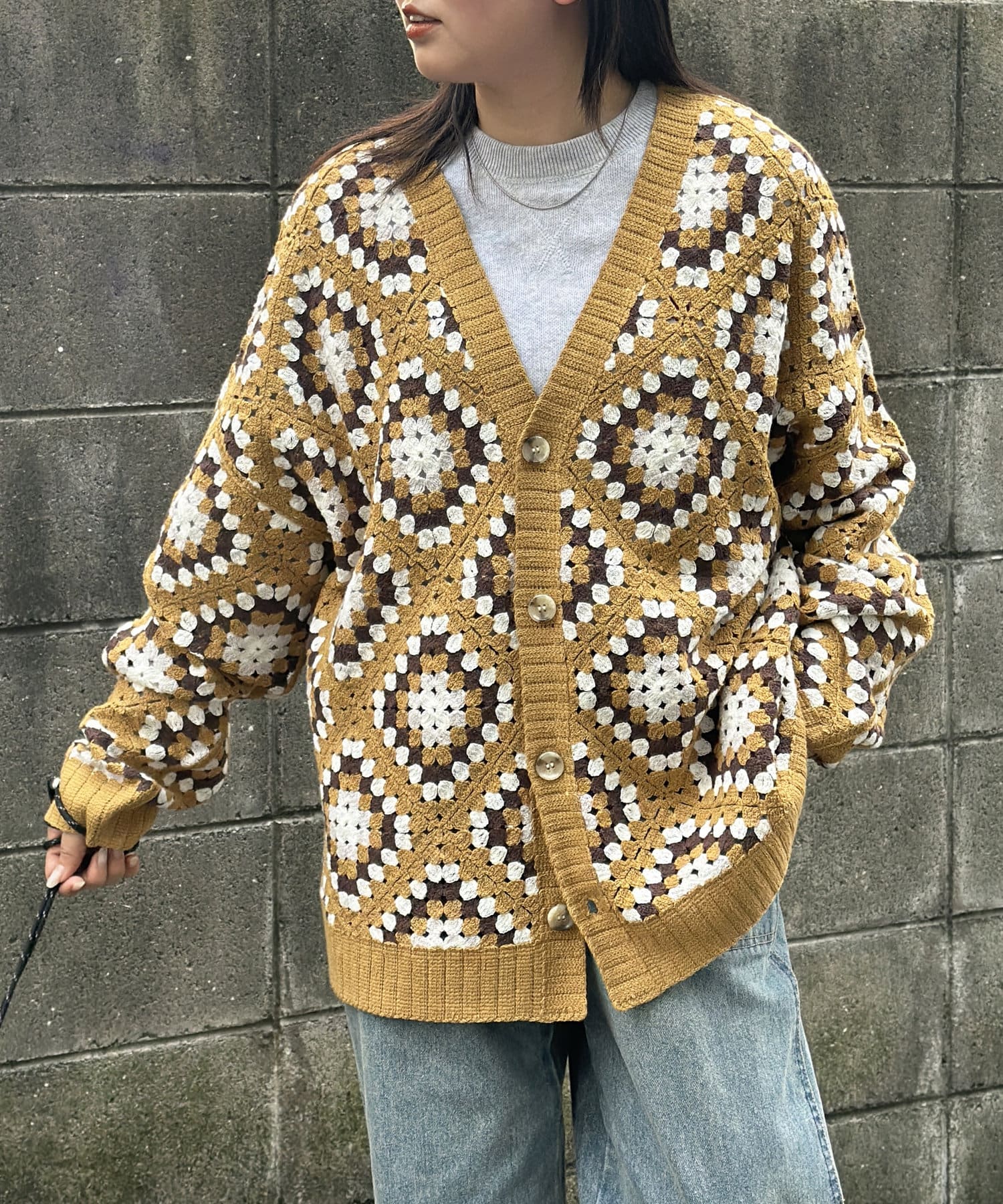 クロシェ編みカーディガン | CPCM(シーピーシーエム)レディース | PAL