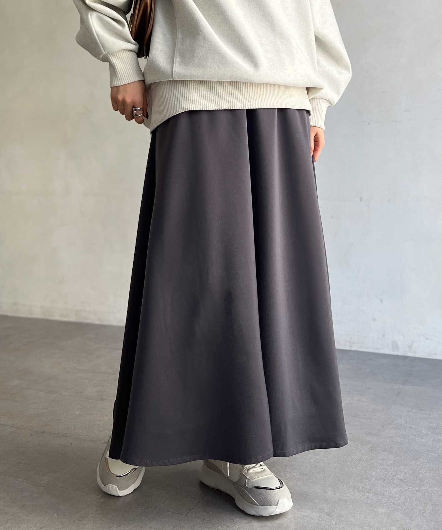 サテンフレアスカート | Chez toi(シェトワ)レディース | PAL CLOSET