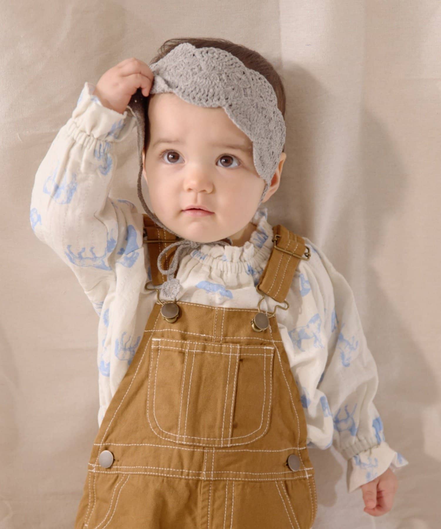 BABY】【Qinn】ダブルガーゼブラウス | CIAOPANIC TYPY(チャオパニック