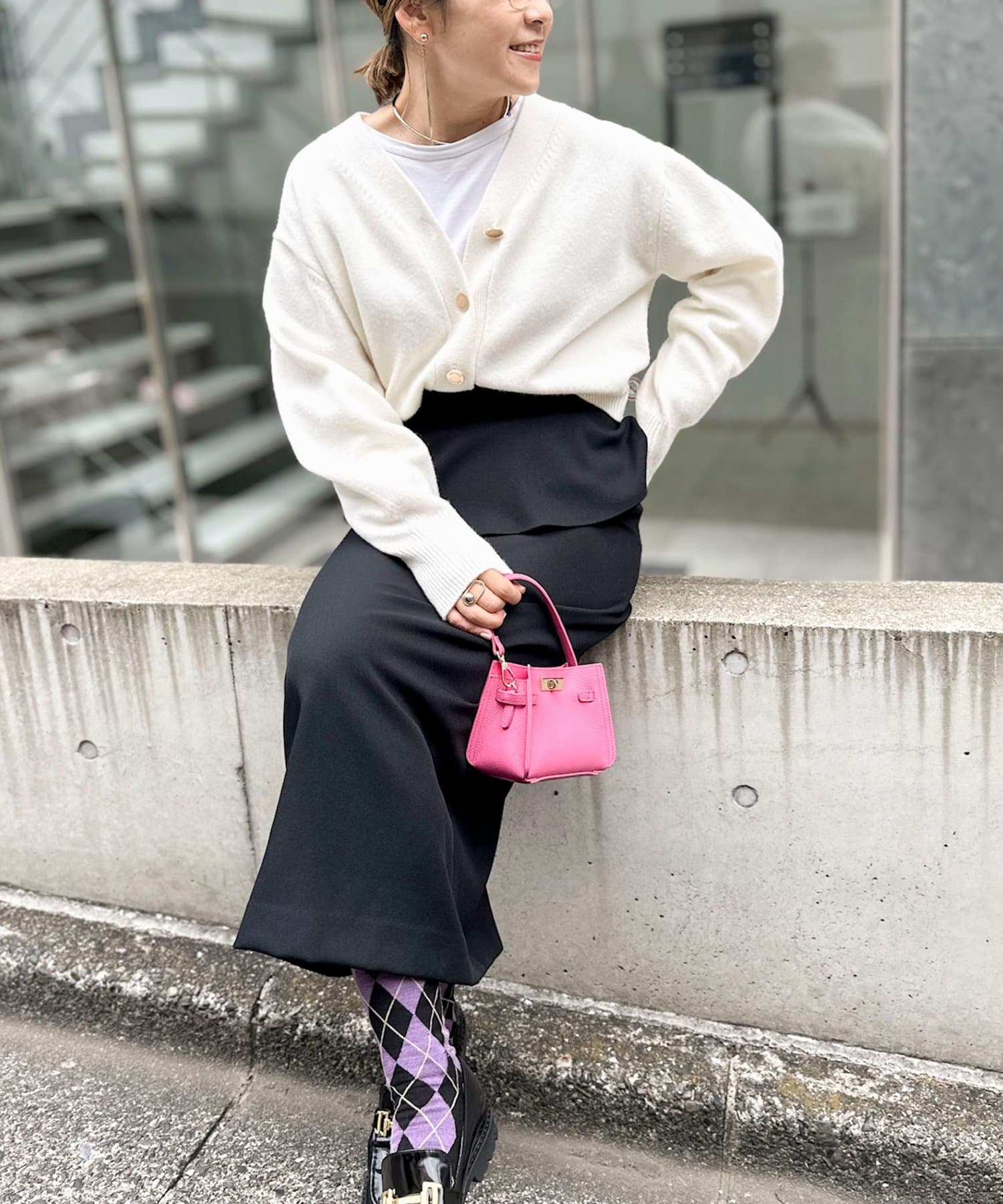 5GノアリスVネックカーディガン | NOLLEY'S(ノーリーズ)レディース