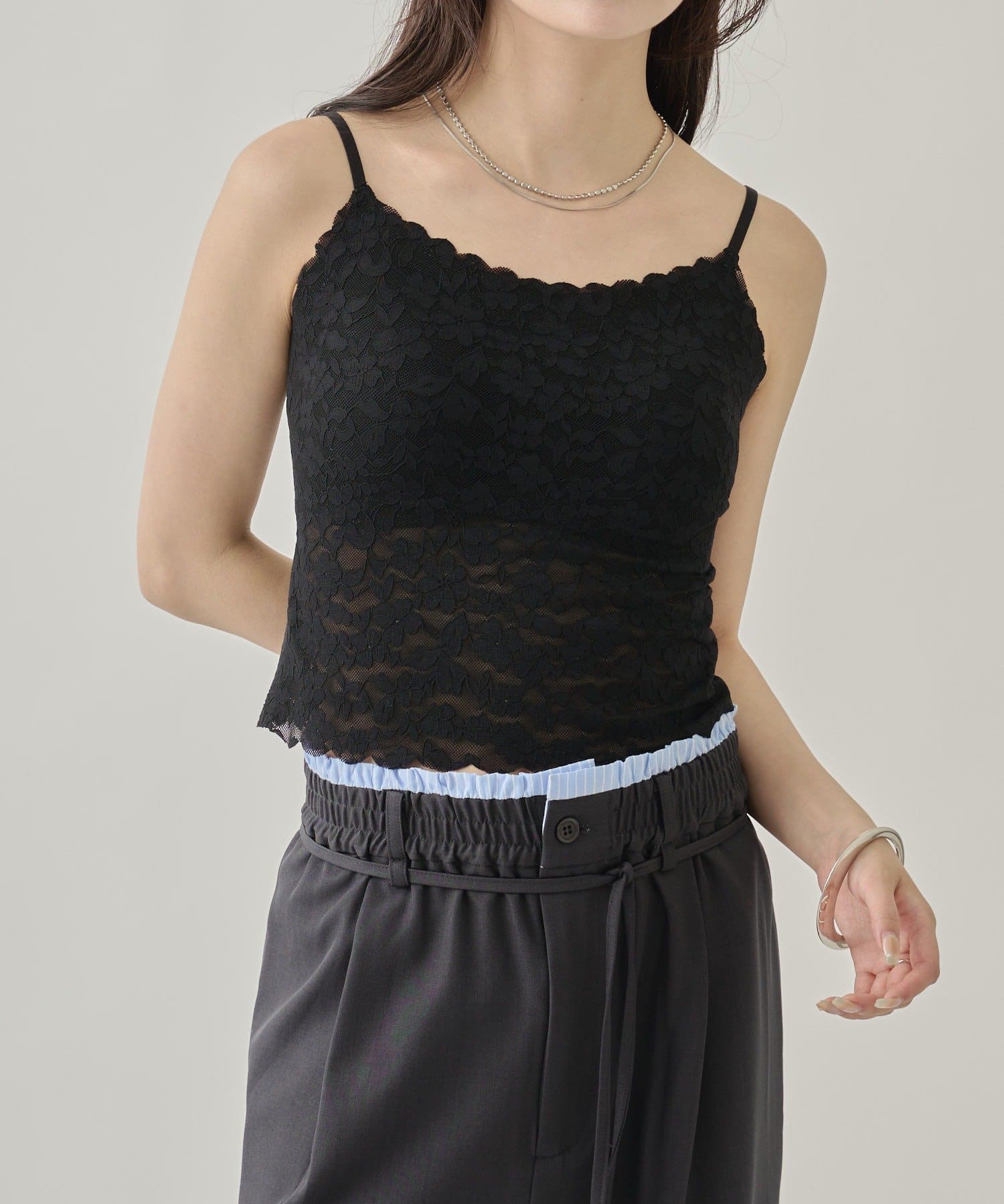 パット付きレースキャミソール | mystic(ミスティック)レディース