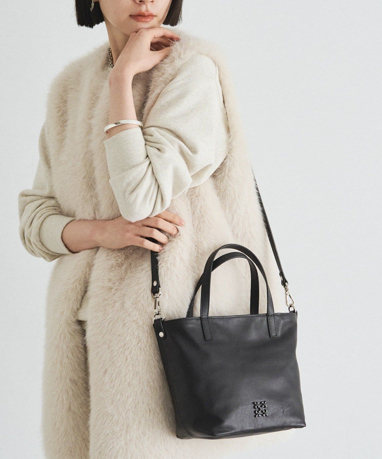 レザー2WAYミニトートバッグ | russet(ラシット)レディース | PAL