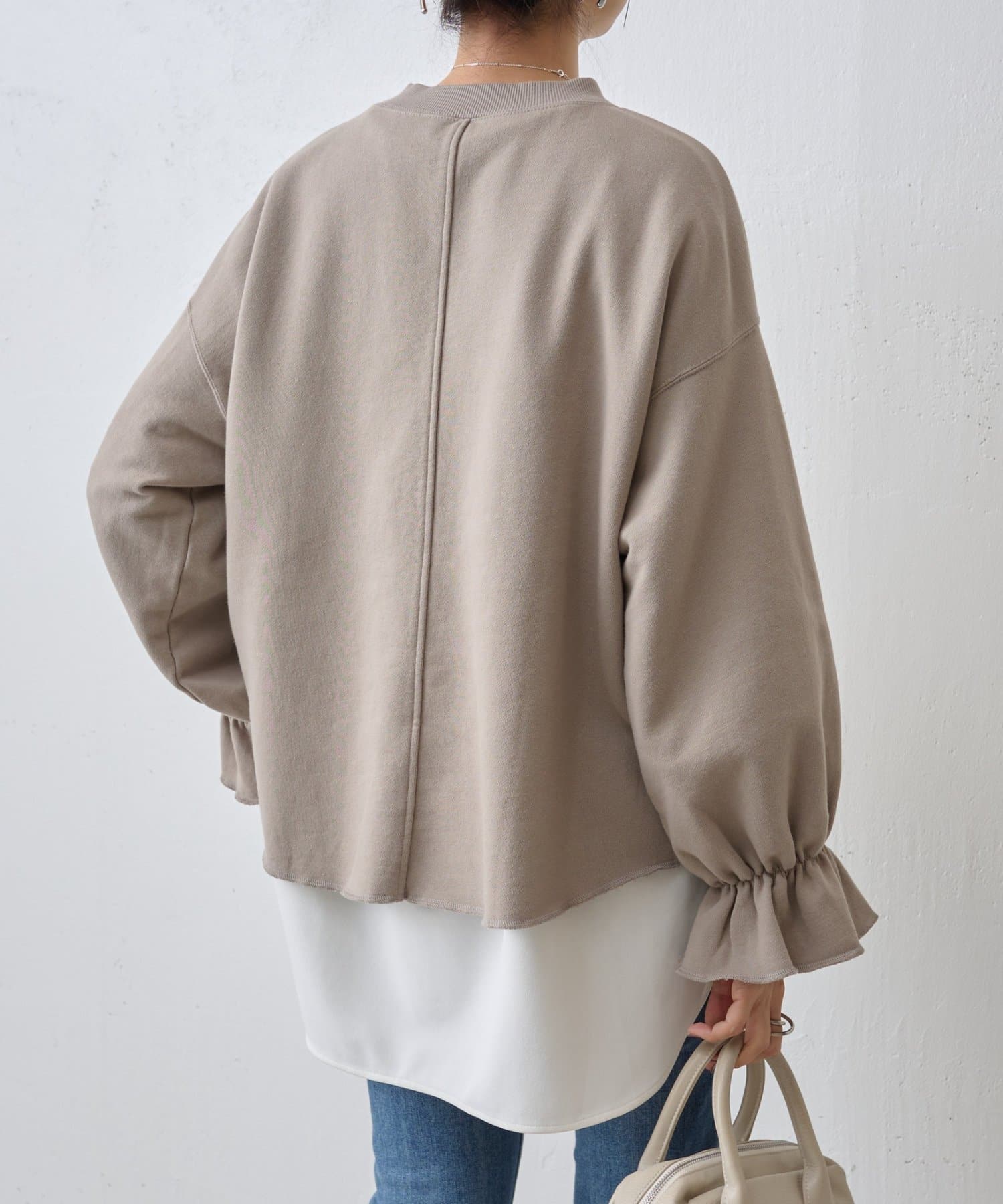 袖口フリルトレーナー | BEARDSLEY(ビアズリー)レディース | PAL