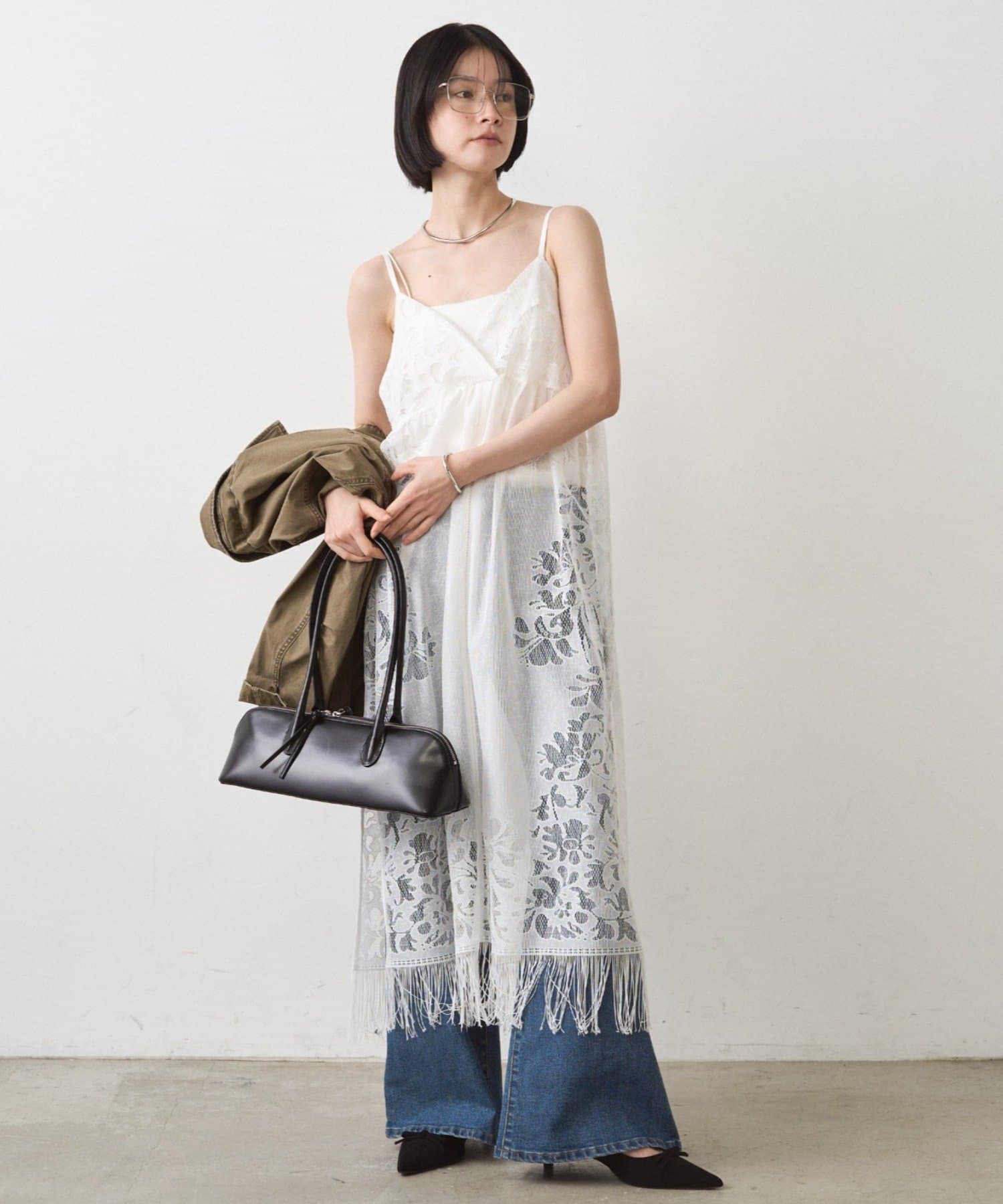 レースキャミワンピース | LOUNGEDRESS(ラウンジドレス)レディース