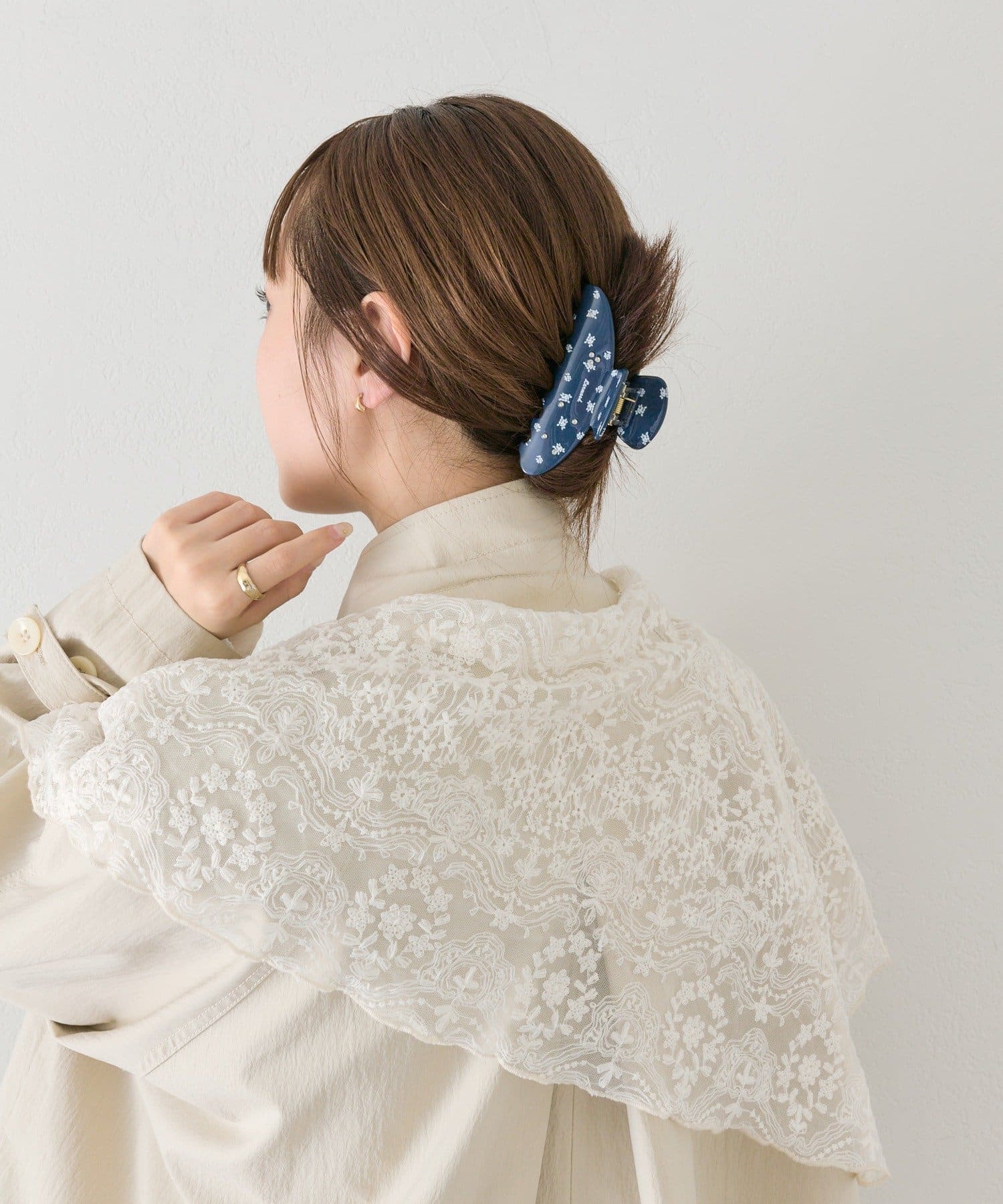 フラワービジューヘアクリップ | mystic(ミスティック)レディース