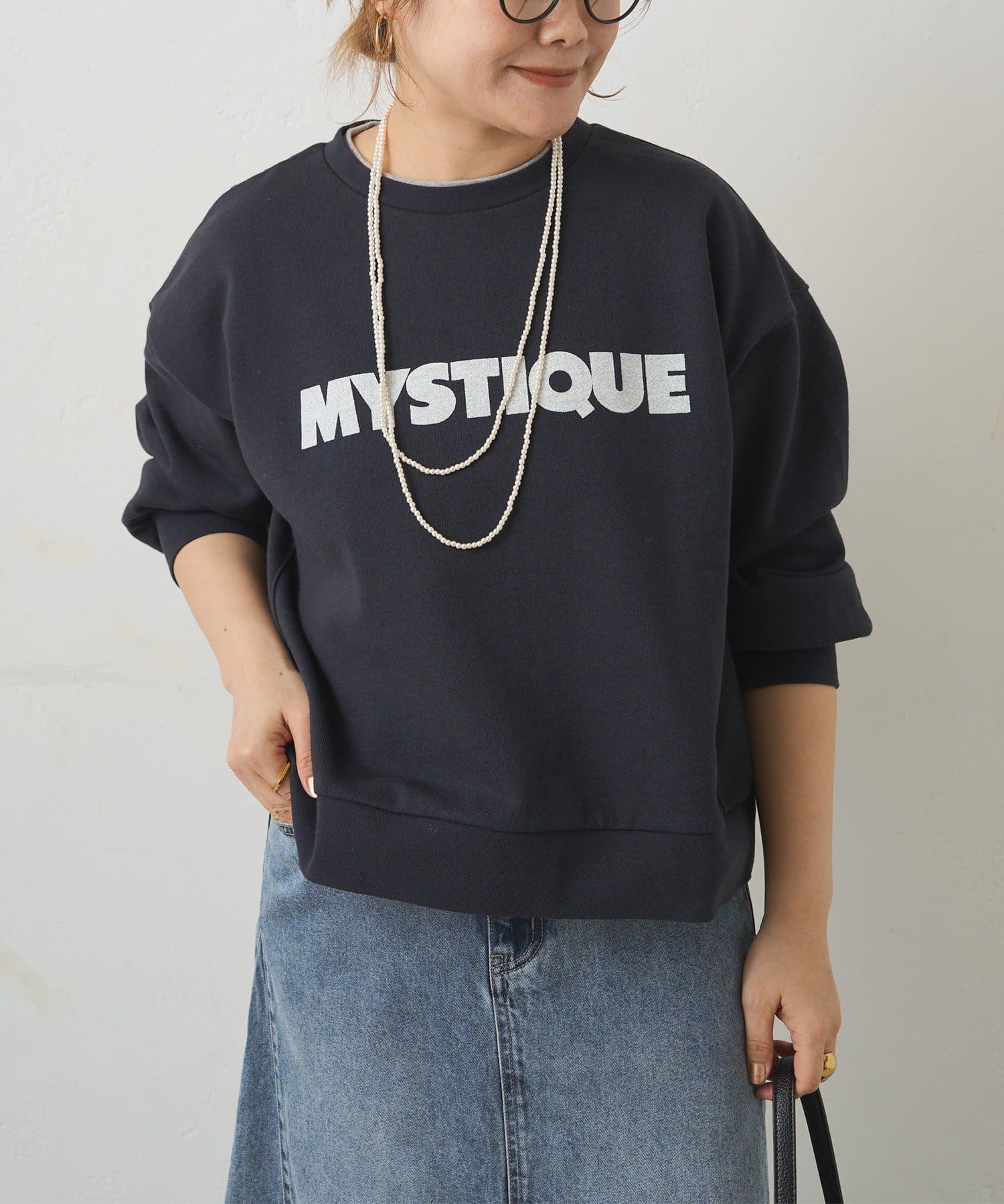 レイヤード風スウェット | PUAL CE CIN(ピュアルセシン)レディース