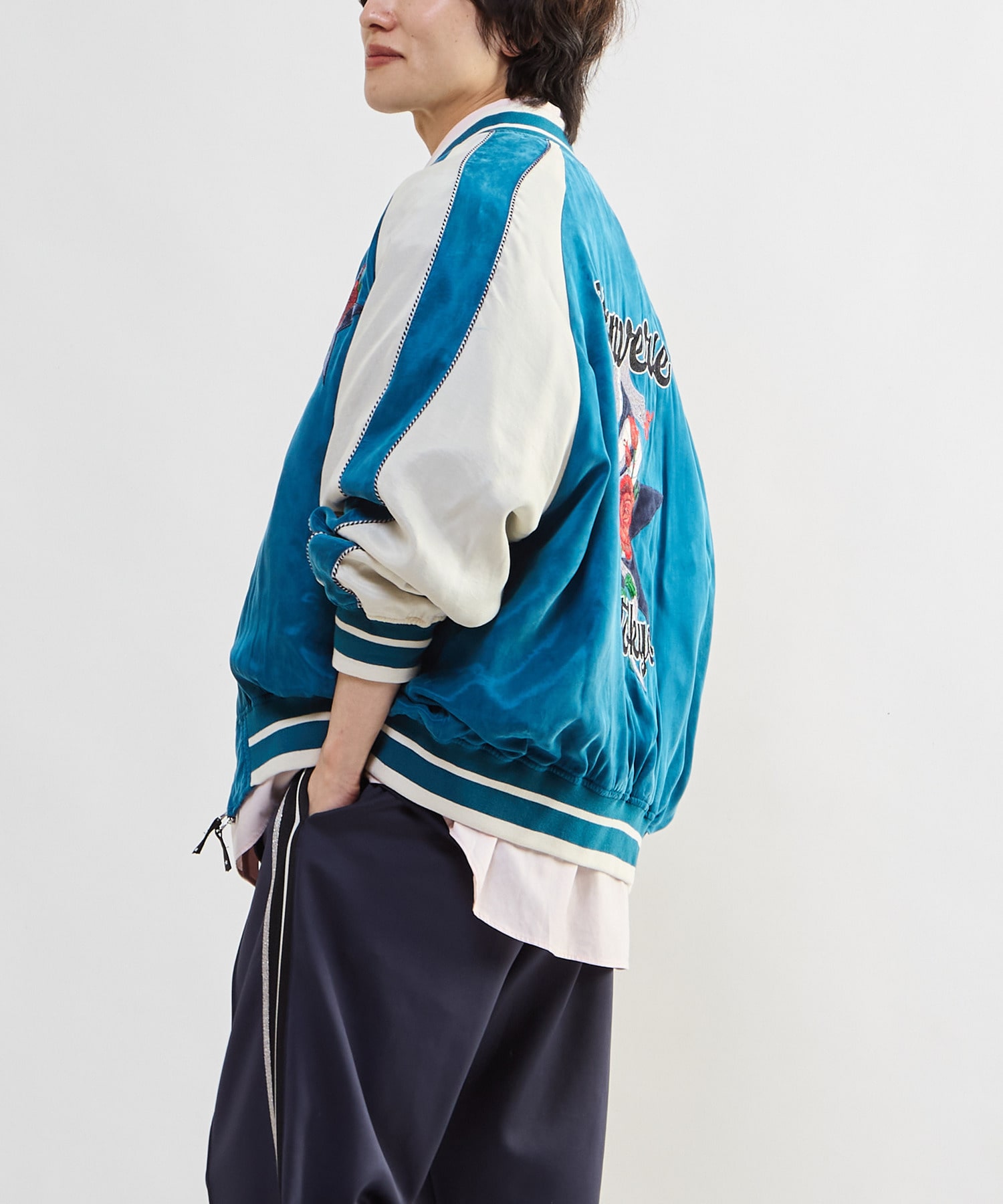 VINTAGE SATIN SOUVENIR JACKET｜CONVERSE TOKYO (コンバース