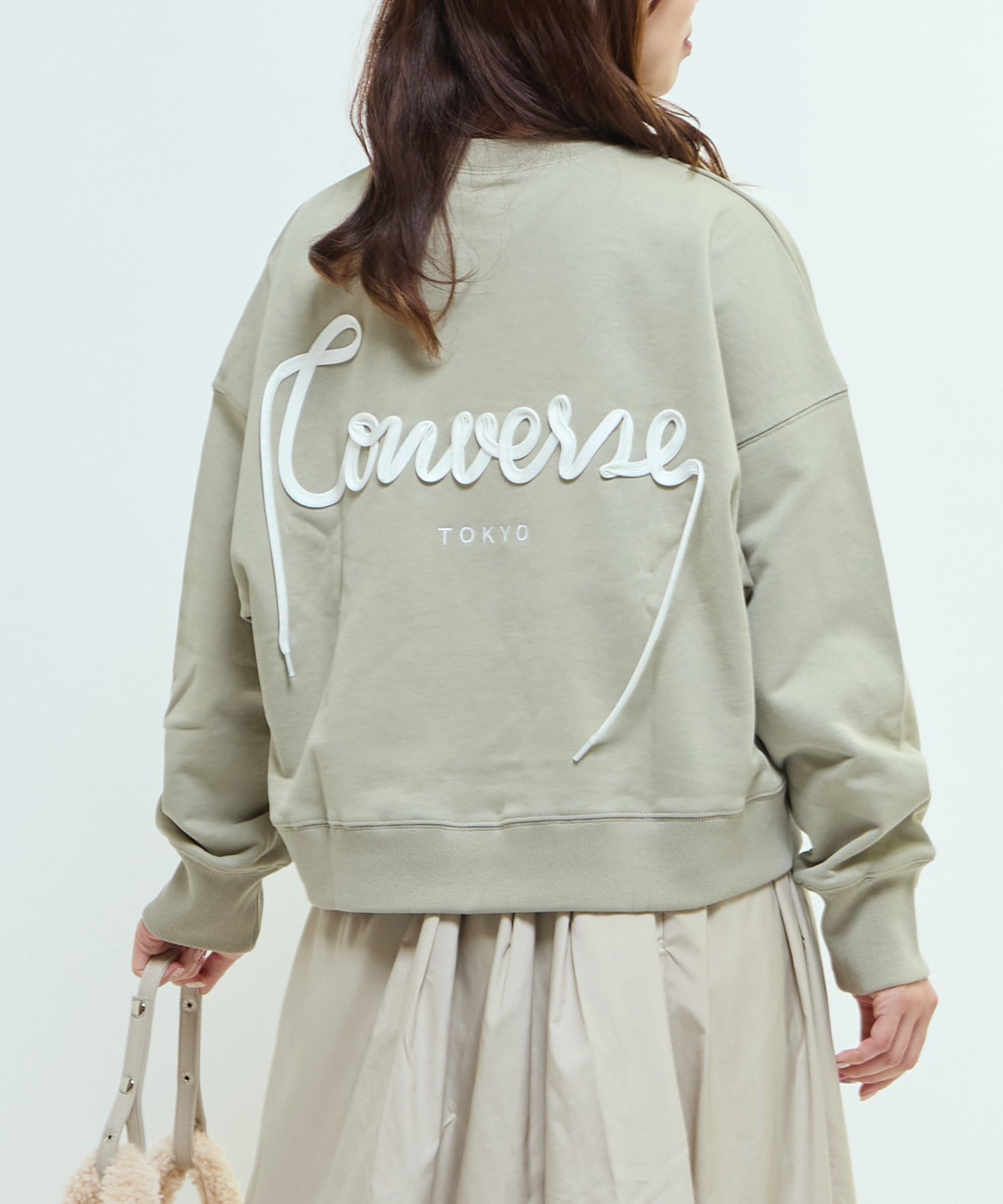 BACK SPINDLE LOGO SWEAT｜CONVERSE TOKYO (コンバーストウキョウ