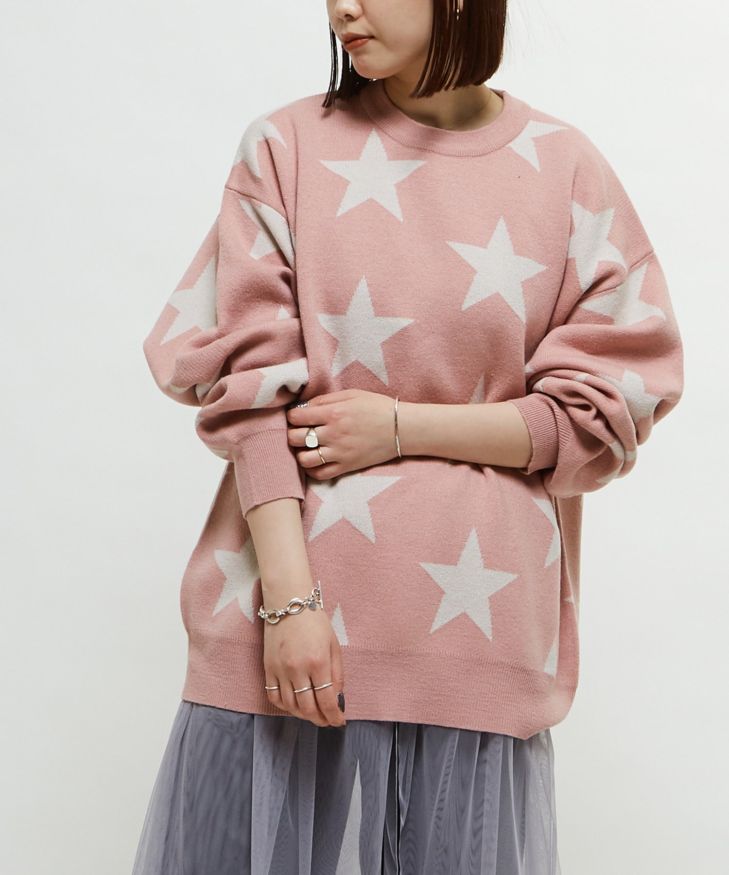 STAR☆ JACQUARD PULLOVER KNIT｜CONVERSE TOKYO (コンバース