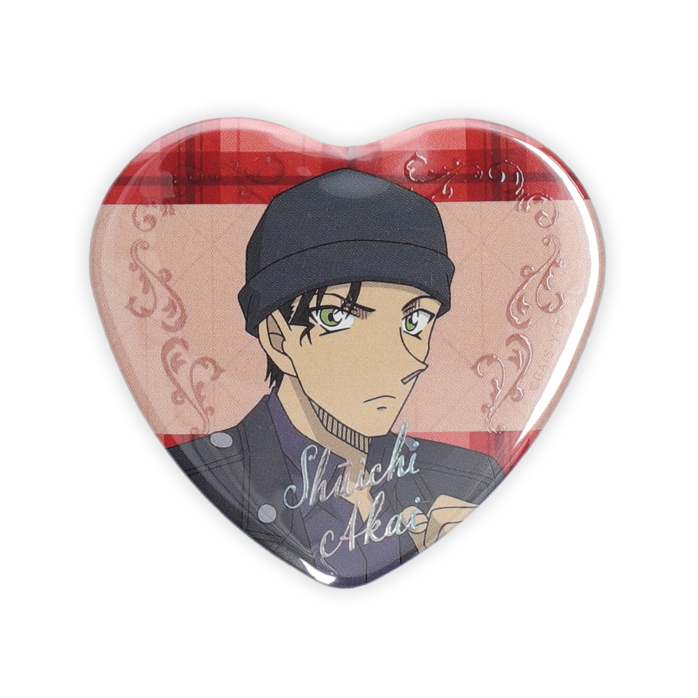 名探偵コナンプラザ ジュエリーハート缶バッジ 安室透