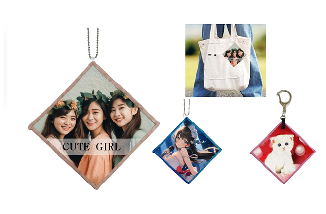 ミニ タオル チャーム | オリジナルグッズ・OEM・ノベルティ製作