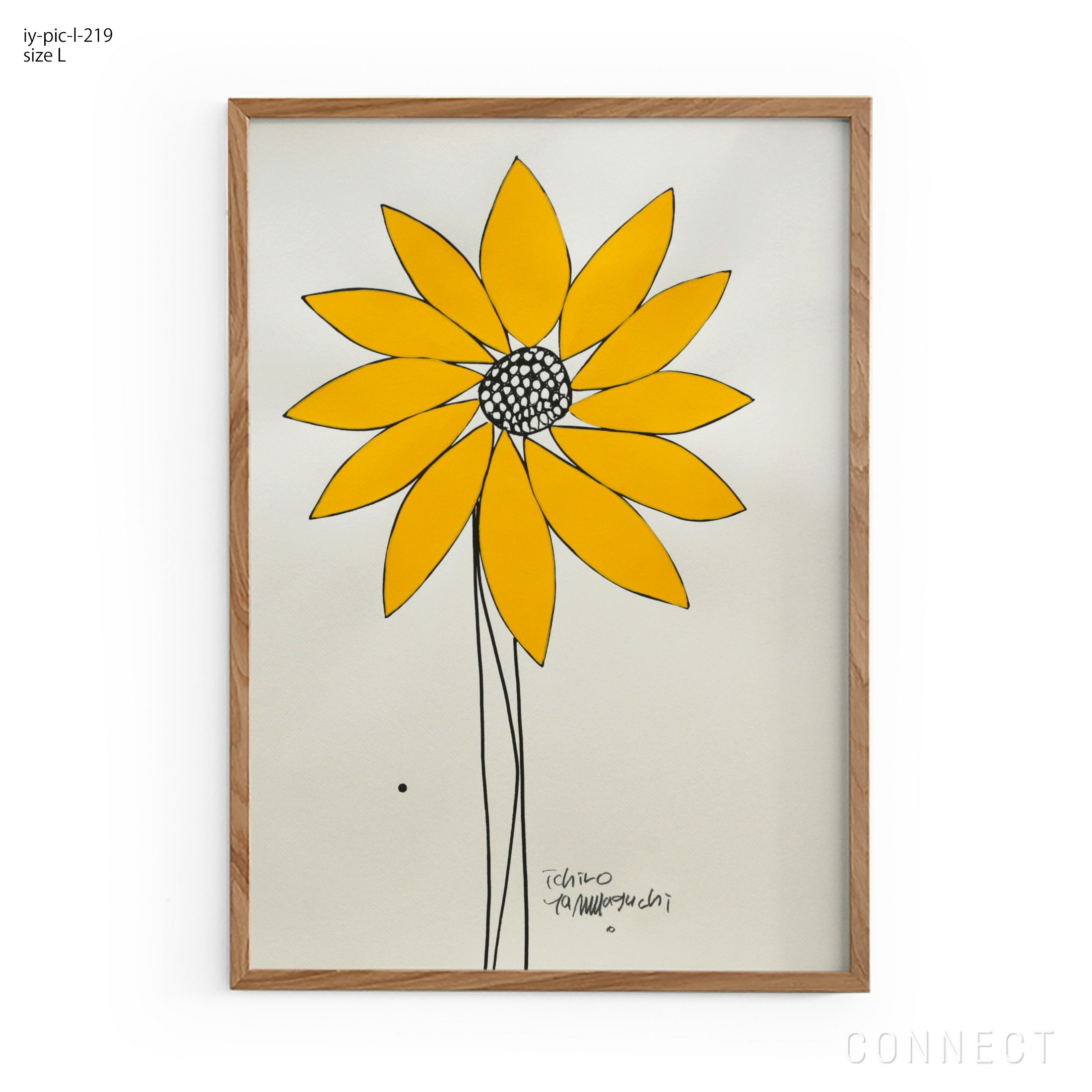 販売終了］山口一郎 / Lサイズ / 花 / iy-pic-l-219 《令和6年能登半島