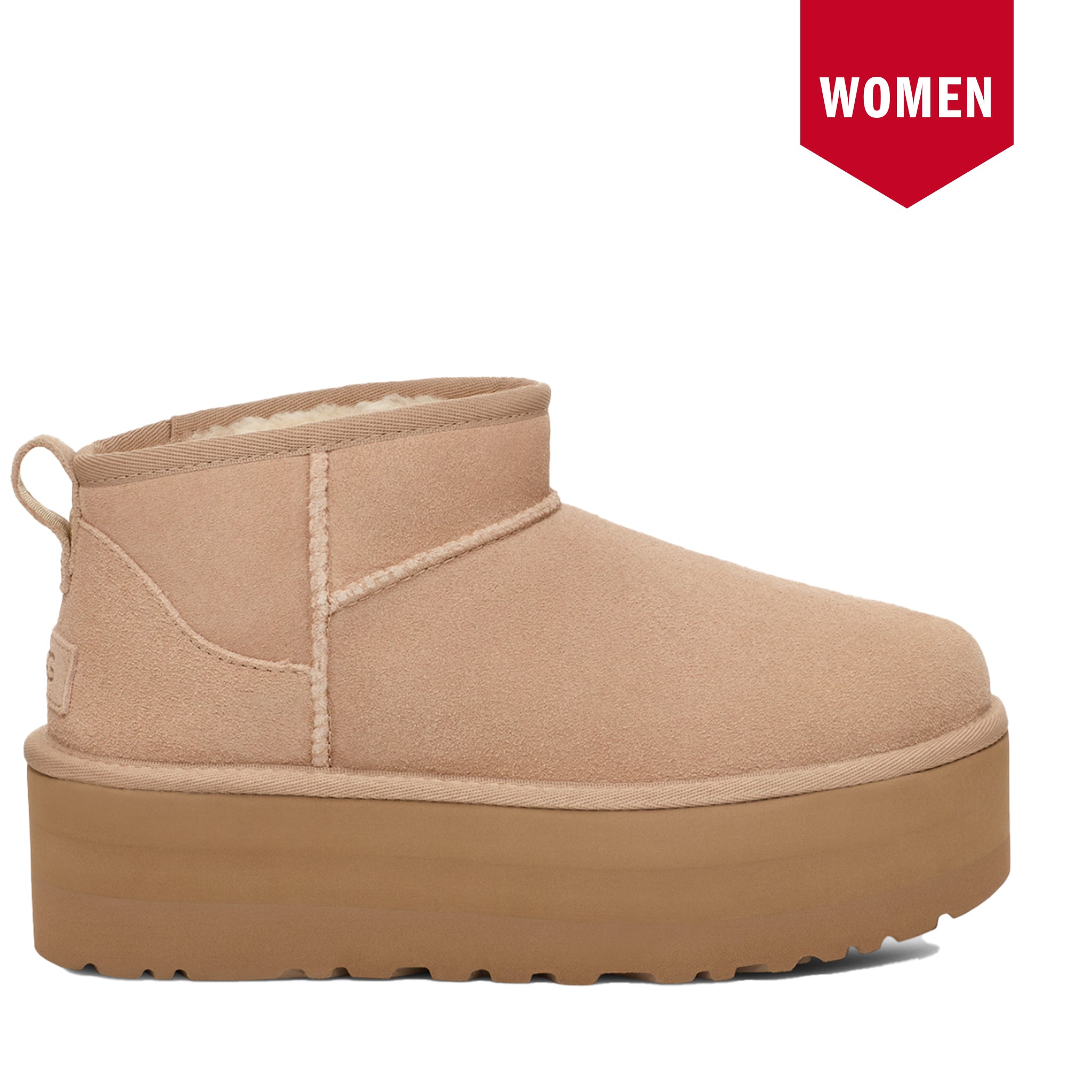 Women's Ugg Classic Ultra Mini Platform - Sand – Cool J's Miami online