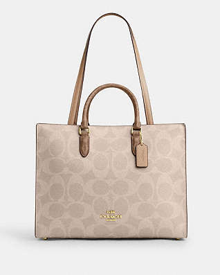 Beige The Signature Shop | COACH® Outlet