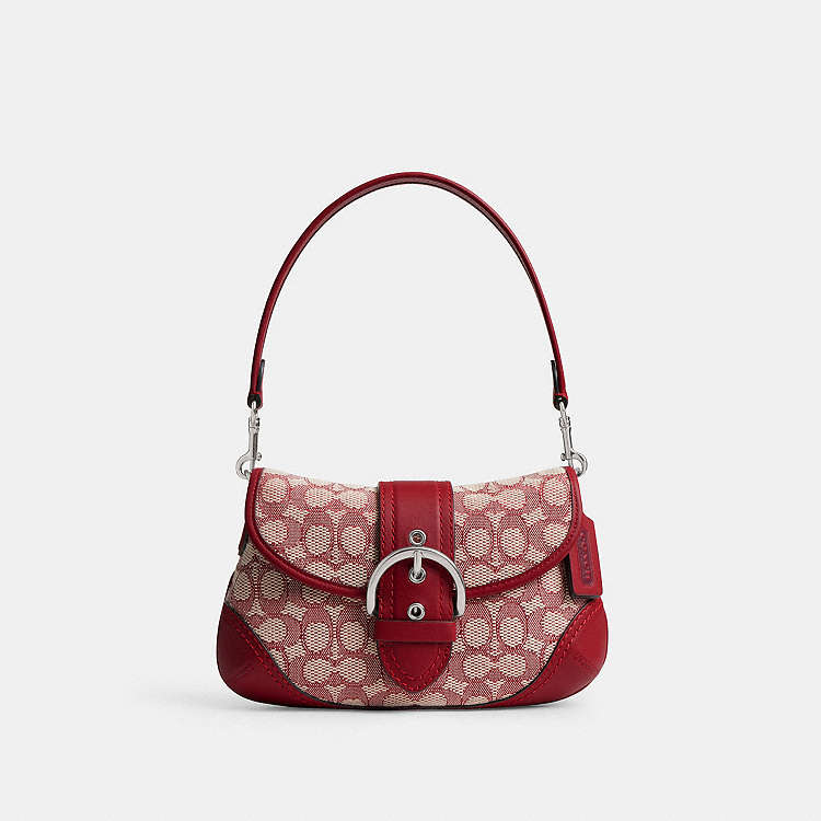 COACH® Outlet | Soho Flap Bag In Signature Textile Jacquard