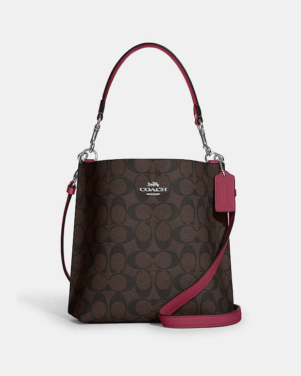 公式】コーチアウトレット | モリー バケット バッグ 22 シグネチャー