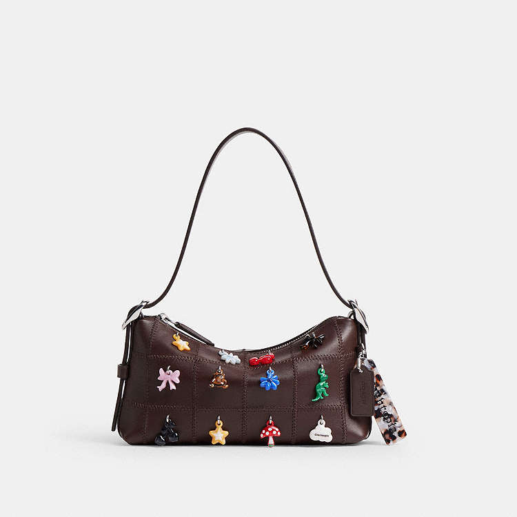 Alter/Ego Small Slouchy Shoulder Bag In Checkerboard Upcrafted