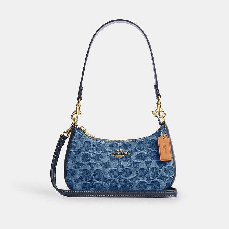 COACH® Outlet | Teri Mini Crossbody Bag In Signature Denim