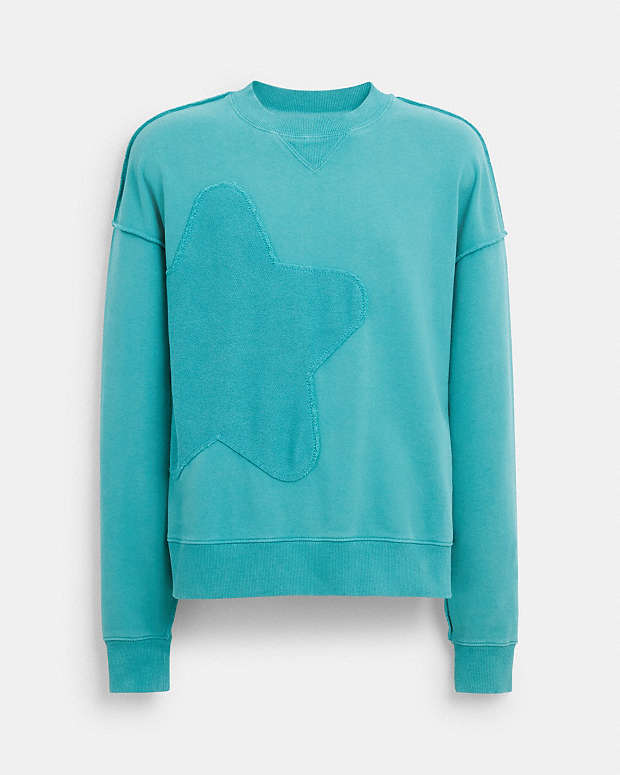 公式】コーチアウトレット | スター クルーネック スウェットシャツ