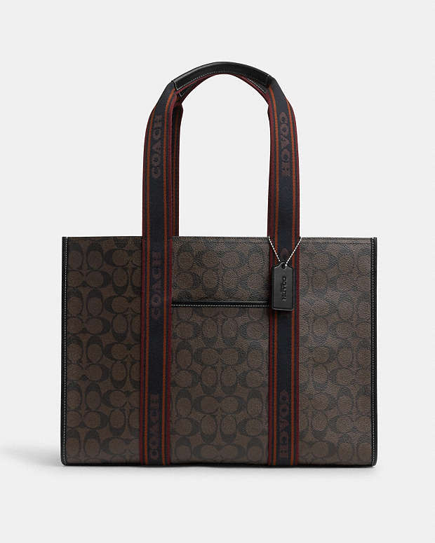 公式】コーチアウトレット | ラージ スミス トート・シグネチャー