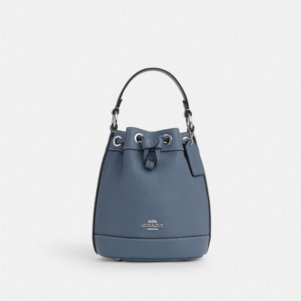 COACH® GB | Dempsey Drawstring Bucket Bag 15