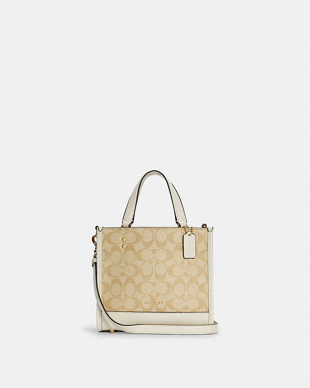 公式】コーチアウトレット | デンプシー トート 22 シグネチャー