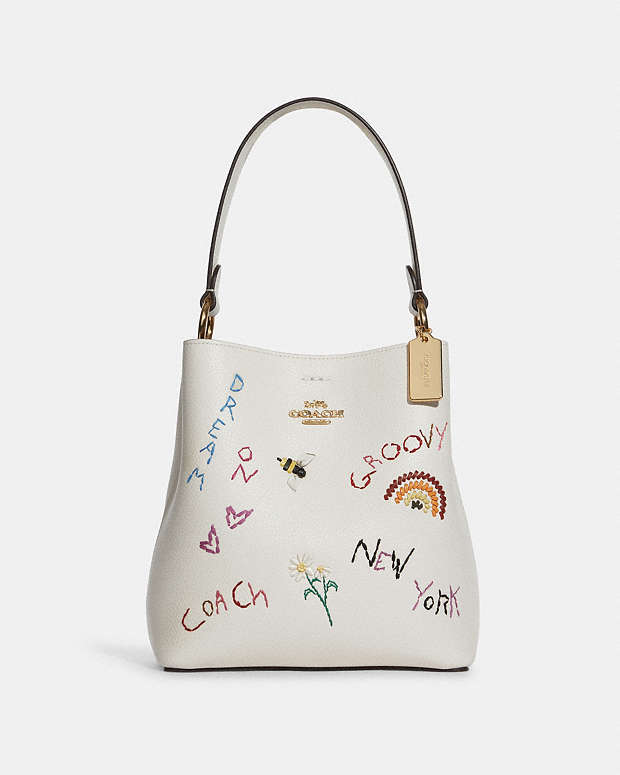 公式】コーチアウトレット | スモール タウン バケット バッグ ウィズ